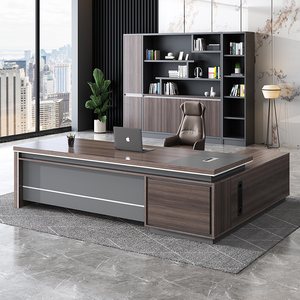 办公桌椅组合老板北欧