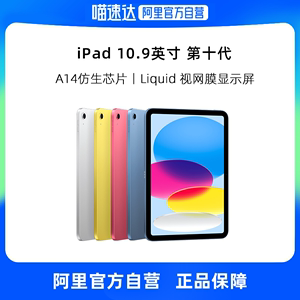 【自营】Apple/苹果 2022款 iPad 10（第十代）平板电脑10.9英寸 A14芯片WLAN版