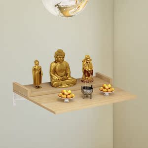 新中式佛龛供桌佛台家用现代风格简约立柜墙上挂式佛柜神龛壁挂式
