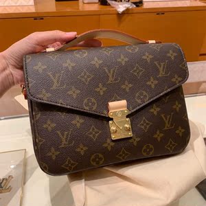凡雀代购lv女包老花pochette metis邮差包单肩斜挎包m44875