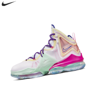 nike耐克男鞋lebron19 lbj詹姆斯19首发黑红情人节米白实战篮球鞋