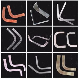 拐角配电房扁平直弯弧形折弯扁铁接地90度镀锌扁钢45车间l型弯头