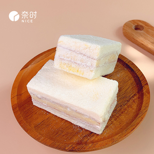 奈时老奶油蛋糕盒子黑森林夹心面包老式怀旧早餐甜品零食网红糕点