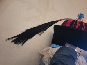 清朝官帽顶戴花翎单眼花翎 单眼花翎双眼花翎三眼花翎