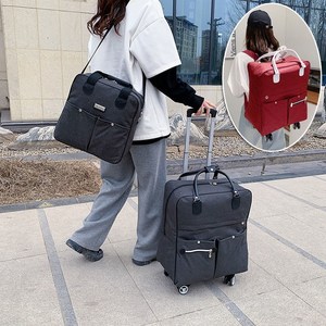 超轻拉杆背包手提拉杆两用包超轻拉杆书包可背可拉旅行包登机包