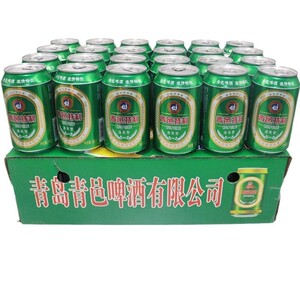 山东青岛青邑特制啤酒320ml*24罐啤酒啤酒整箱啤酒罐装24瓶【5月9