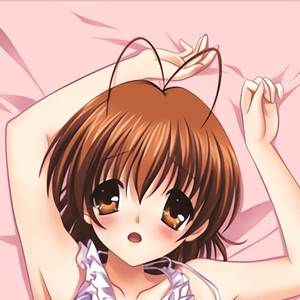 clannad团子小镇家族 古河渚动漫抱枕 等身长抱枕靠垫 枕头套定制