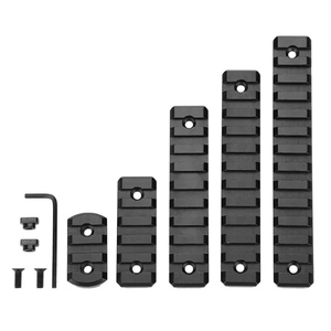 mlok专用mi鱼骨20mm金属战术导轨片水弹配件