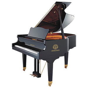 斯韦林克三角钢琴演奏级音乐会专用三角钢琴黑色亮光工厂直销