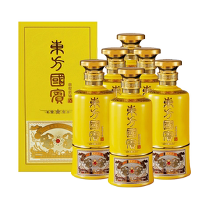 东方国宾·前程似锦酒(五星)茅台镇纯粮酱香型白酒53度500ml*6瓶