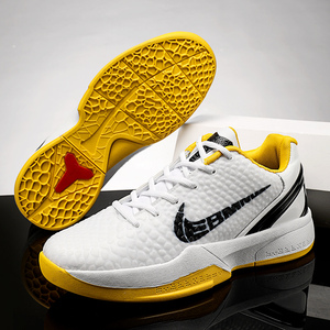 耐克aj科比曼巴精神5代篮球鞋男小丑6全明星季后赛低帮透气耐磨实