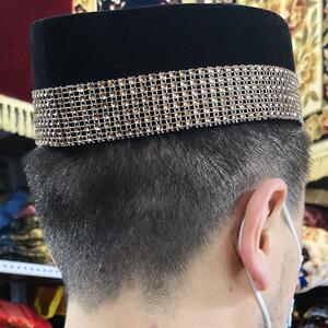 回族帽子休闲男士新疆船帽回回新款礼拜帽网眼男帽夏季透气小号