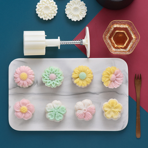 烘焙桂花糕模具蒸模糕点印花模具 家用 厨房模子月饼自制不粘糕模