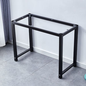 多功能组装桌架桌腿长方形铁艺架子简易办公电脑桌架子无台面架子