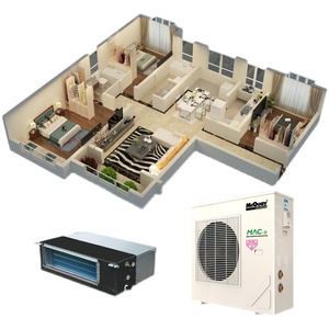 杭州开利中央空调9匹家用客厅别墅多联机空调地暖商用酒店风管机