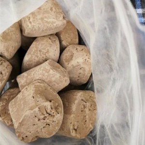 欧几白土胶泥土可以吃的黄土饼黄土板砖无菌干净可食用土块