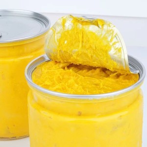 榴莲罐头猫山王榴莲纯果肉泥500g新鲜冷冻易拉罐装d197