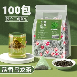 韵香乌龙茶正品茶叶无糖浓香型非特级乌龙茶叶铁观音三角茶包袋装