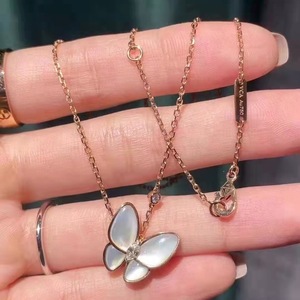 梵克雅宝小蝴蝶项链