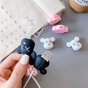 New Cute cable Both ends bite protector for for iPhone X XS