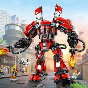 乐高幻影忍者大电影 超级爆炎机甲机器人 儿童拼装积木玩具 70615