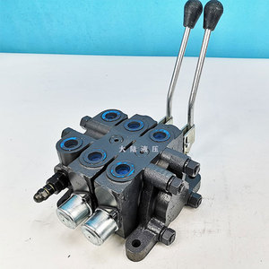 装载机小铲车dl-5多路换1向阀分配器 手动液压阀 双向油缸控制阀