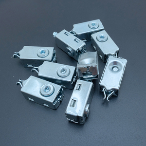 全铝家具快装金属锁扣焊接大板连接件家居橱柜衣柜百能扣五金配件