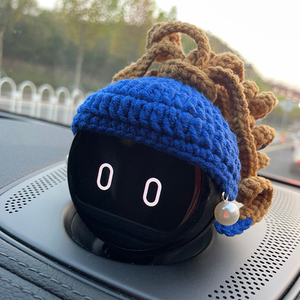 蔚来nomi机器人帽子es6/ec6/es8/et7头饰装饰et5汽车改装内饰用品