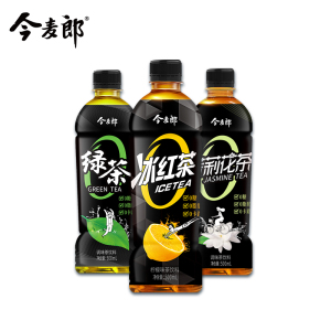 今麦郎饮品旗舰店 无糖冰红茶/绿茶/茉莉花茶500ml*15整箱饮料0卡