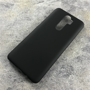 黑色红米note8pro手机壳磨砂redminote8保护套redmi半包硬壳not8por防