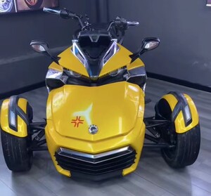 进口brtp庞巴迪f3边偏倒三轮沙滩越野大排量250巡航踏板摩托跑车