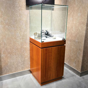 博物馆文物陈列柜单品展览柜台模型展示柜台玉器展柜玻璃柜子透明