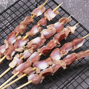 鸡胗串20支商用 串串食材火锅店涮锅原味鸡肾大串冷冻半成品烧烤