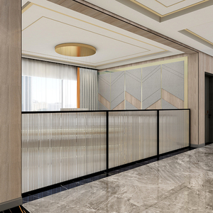 现代阁楼家用长虹玻璃护栏栏杆阳台护栏室内阁楼复式过道围栏定制