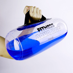 健身水袋单手注水哑铃软体PVC举重负重可调节水袋7KG套装现货