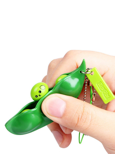 挤痘痘解压神器玩具毛豆花生网红同款戳戳乐捏捏乐减压手贱叉烧包