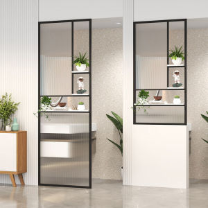 装铝合金橱柜门定做厨房吊柜灶台鞋柜整体洗手台门板定制56人付款180