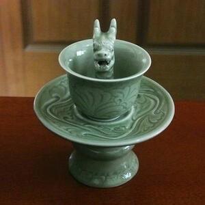 九龙公道杯贪心杯龙头龙凤倒装壶倒流壶凤鸣壶两心壶青瓷茶具