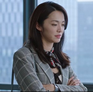 都挺好苏明玉同款衣服春季英伦风格子小西装女上衣复古修身外套.