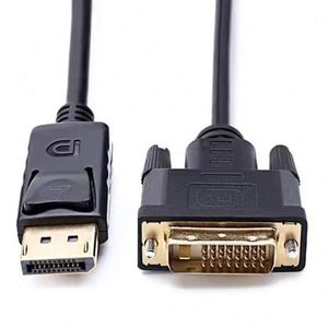 dp转dvi转换线 显卡大dp转dvi显示器转接头转换器 18米即插即用