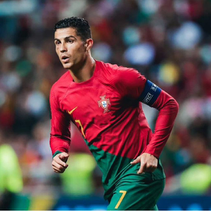 2022正品世界杯葡萄牙国家队主场客场球衣7号c罗球员版长袖足球服