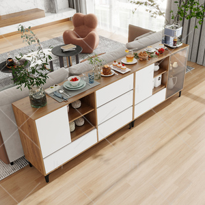 沙发背柜客厅靠山