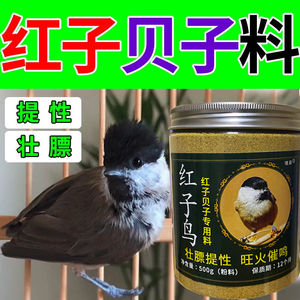 【红子贝子鸟专用料】鸟食饲料红子贝子鸟煤山雀高档营养亮羽提性