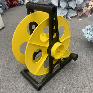 电线收纳盘新版家用空盘绞盘防爆电缆放线架100米自动收卷器盘轮