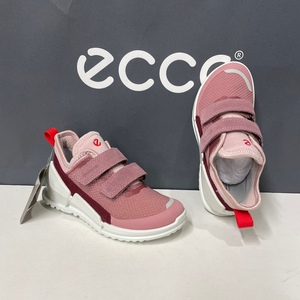 ECCO爱步女童鞋魔术贴越野休闲鞋运动鞋透气休闲鞋711732健步2.1