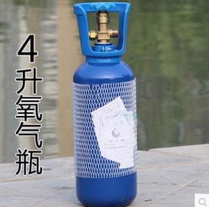 氧气瓶便携式小罐2l便携式医用供氧器4升家用小氧气瓶家庭吸氧气
