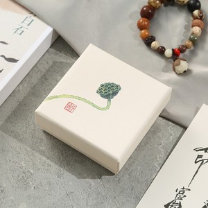 珠宝首饰礼盒手串装手链的包装盒中国风复古佛珠饰品项链小礼品盒