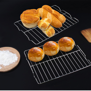不锈钢烘焙凉网面包晾网凉架蛋糕网架面包冷却架60*40烧烤网商用