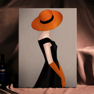 人物油彩画定制