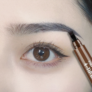 四叉眉笔五色半永久自然画眉神器四分叉防水防汗不晕染不脱妆眉笔